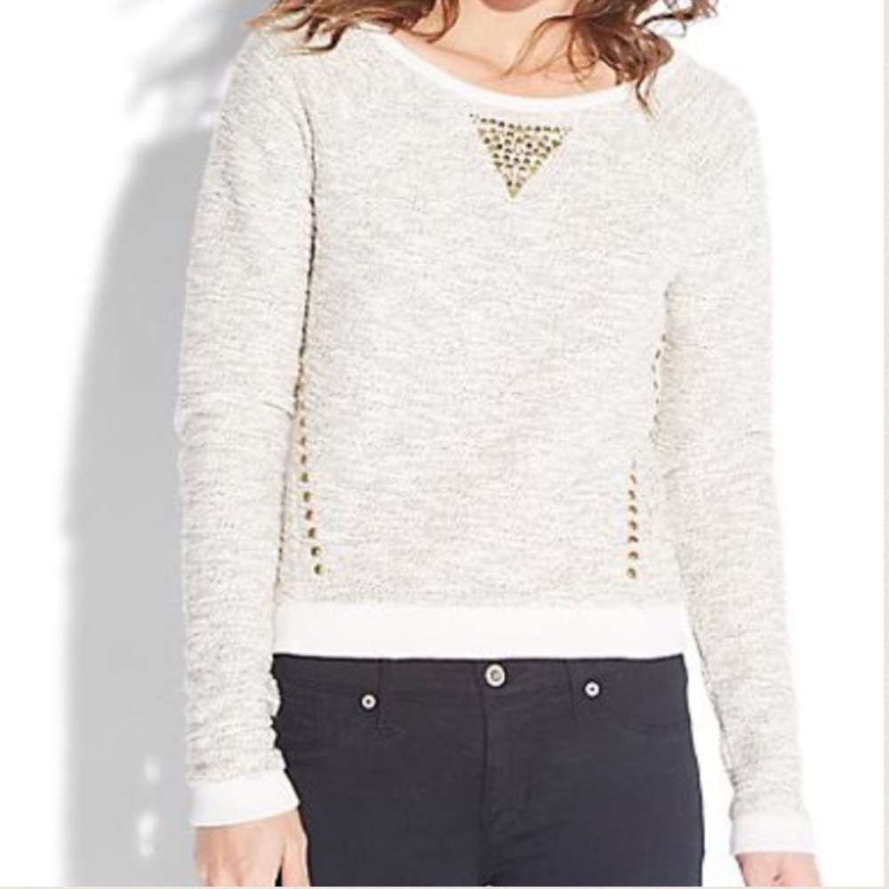 Lucky Brand Studded Sweater
